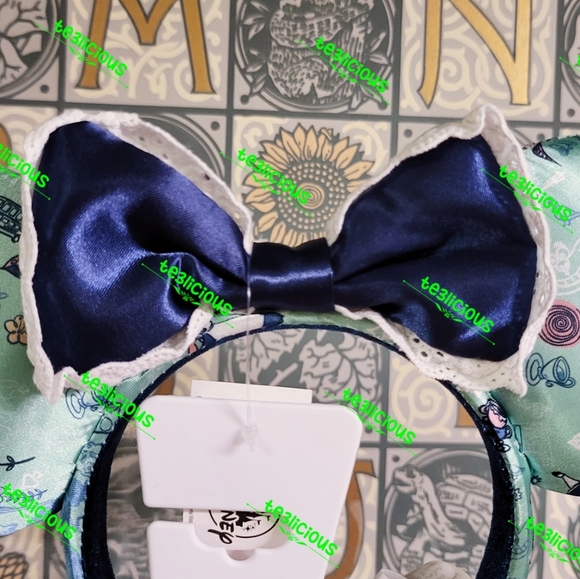 DISNEY PARKS ALICE IN WONDERLAND UNITED KINGDOM EARS - Picture 3 of 7